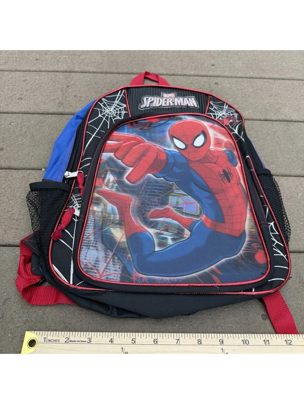 Marvel Spider-Man Backpack Book Bag Senior Year School Kids Red Blue Black